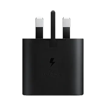 شارژر دیواری 25W سامسونگ مدل EP-TA800 سه پین با گارانتی 6 ماهه شرکتی
