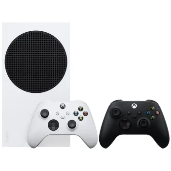 کنسول بازی مایکروسافت مدل XBOX SERIES S ظرفیت 512 گیگابایت به همراه دسته اضافی مشکی