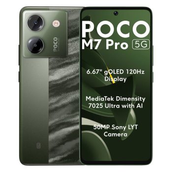 گوشی موبایل شیائومی مدل Poco M7 Pro 5G دو سیم کارت ظرفیت 256 گیگابایت و رم 12 گیگابایت